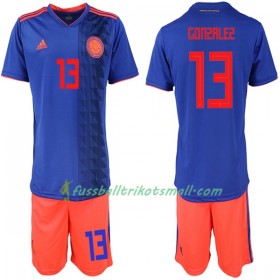 Fußballtrikots Kolumbien Gonzalez 13 Kinder WM 2018 Auswärts-trikot kaufen